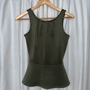 NWOT: DYNAMITE - Peplum Top